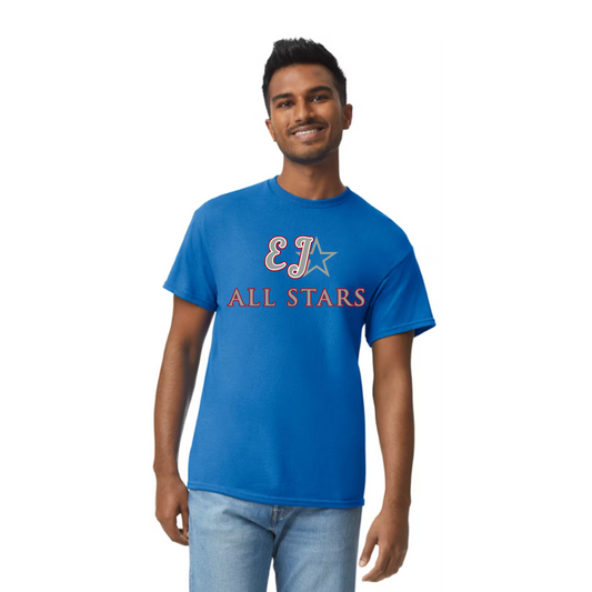 EJLL *ALL STARS* heavy weight cotton tshirt - unisex