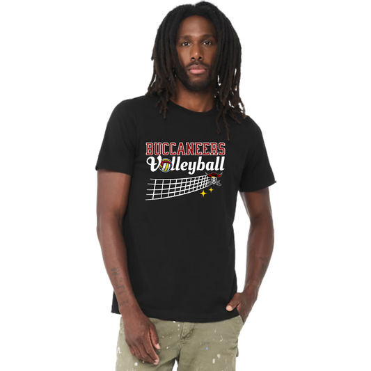 Buccaneer  Volleyball - Heavy Cotton Tshirt - Unisex