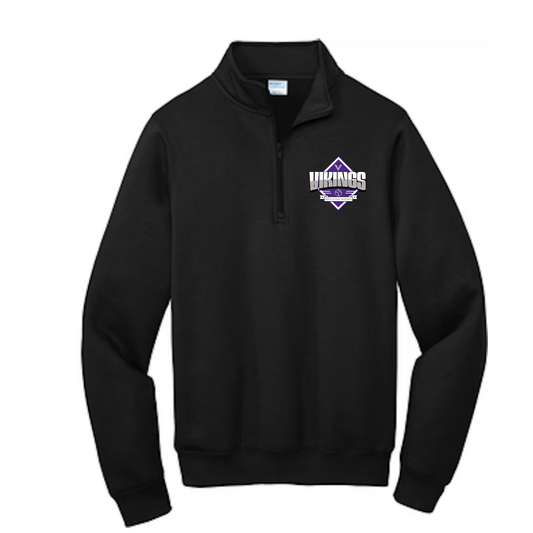 *NEW* NK Viking Baseball - Unisex Core Fleece 1/4-Zip Pullover Sweatshirt