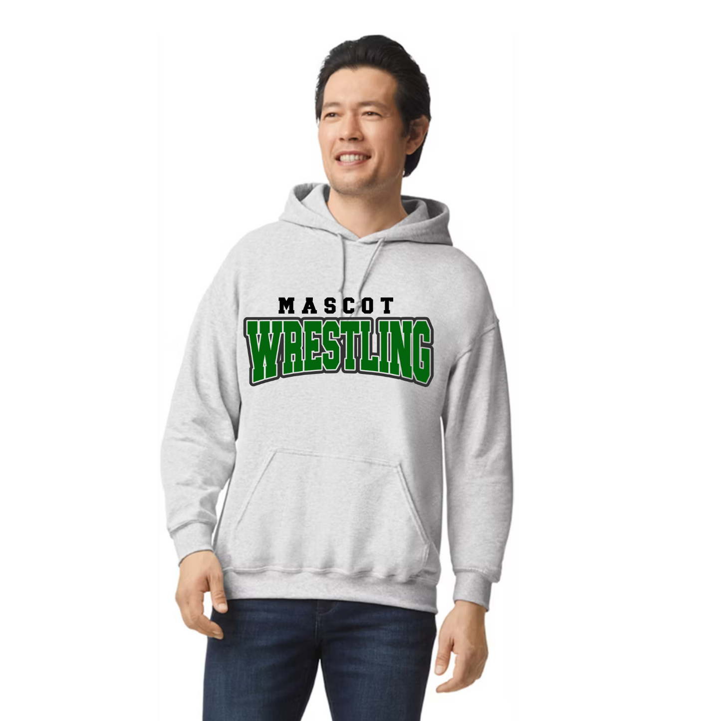 Custom Mascot Wrestling Hoodie