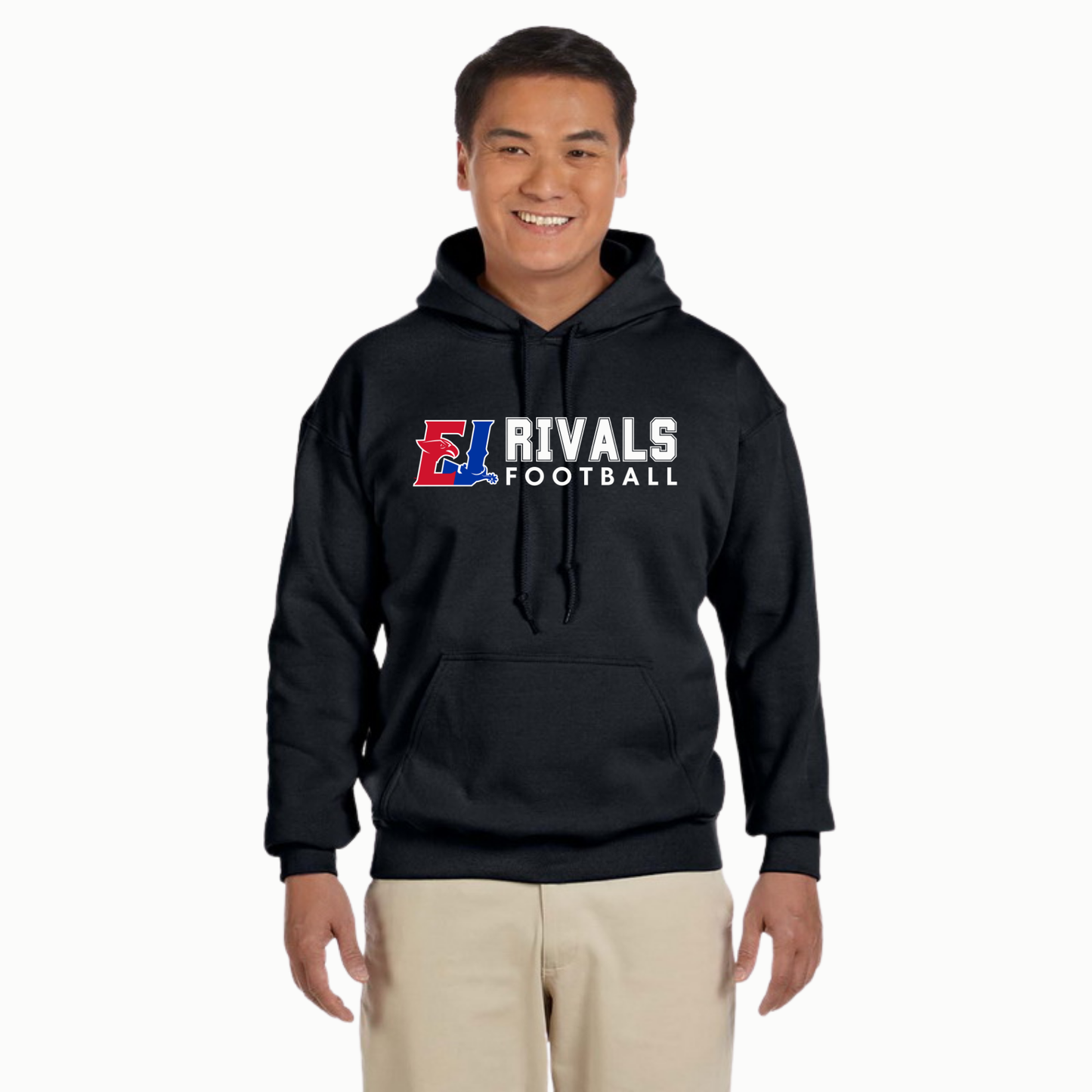 EJ Rivals Football - Cotton Hoodie