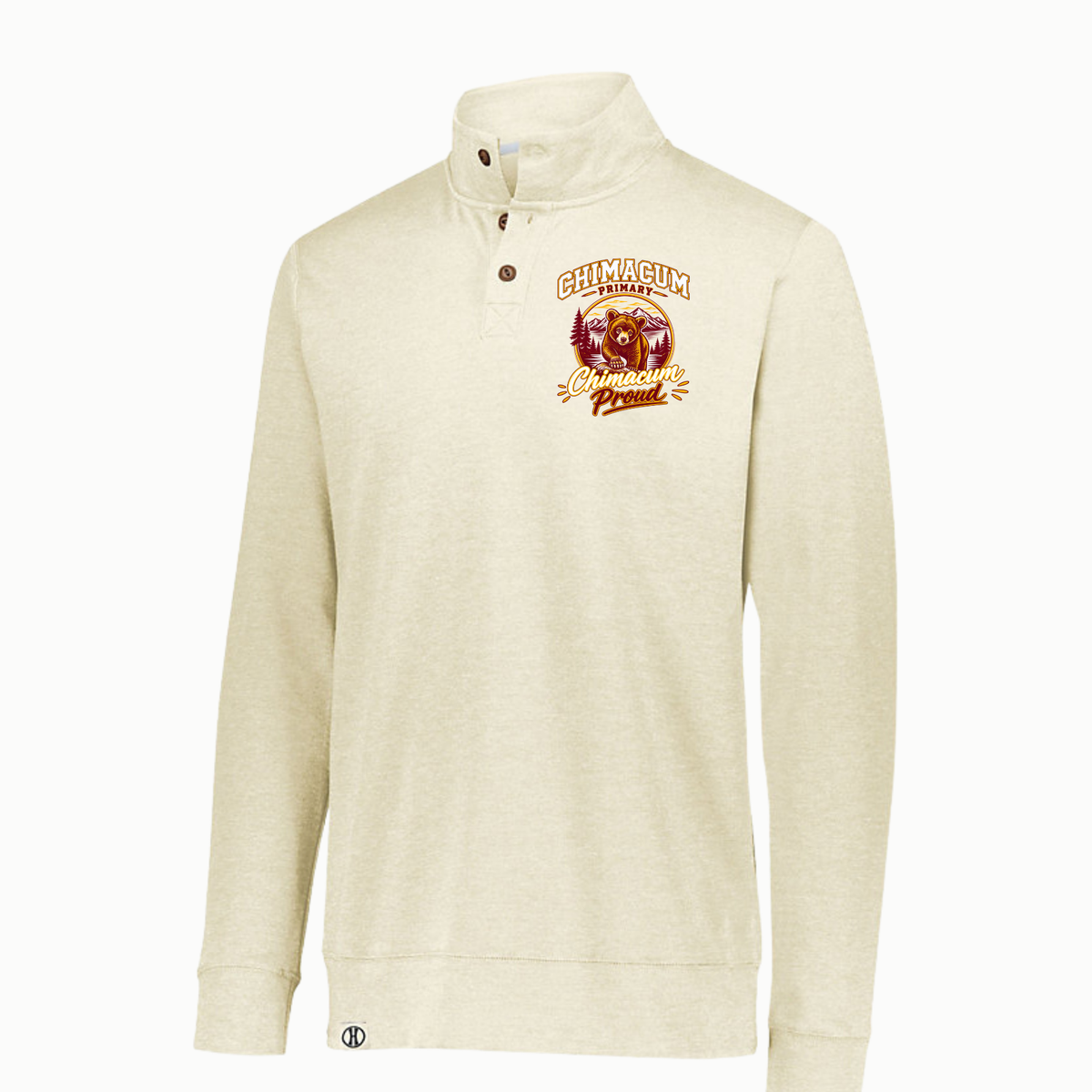 Chimacum Primary 1/2 Button - Adult Pullover