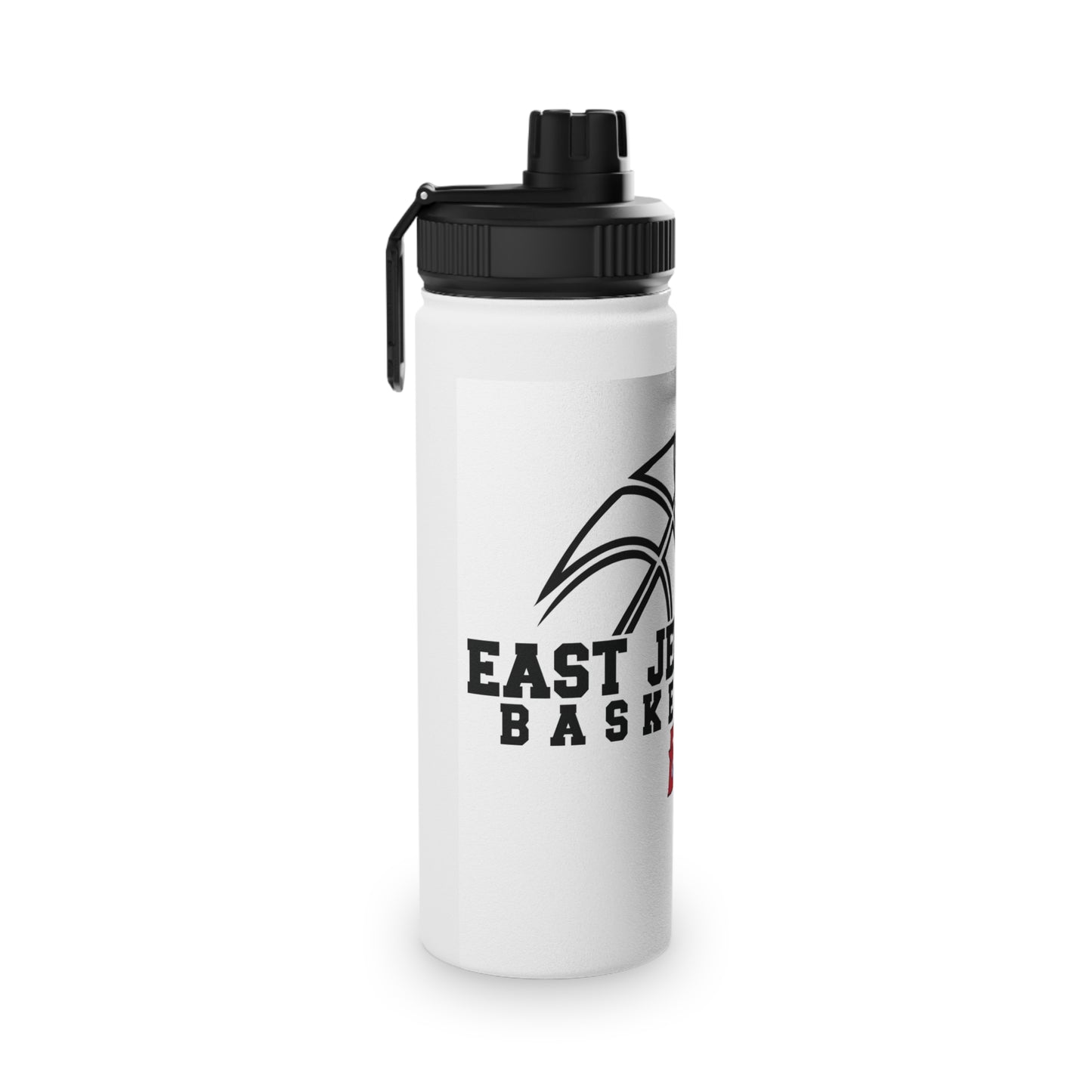 EJ Basketball Stainless Steel Water Bottle, Sports Lid