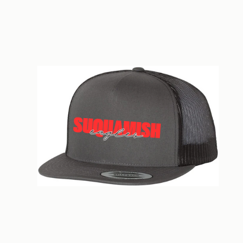 Suquamish Logo - Flat Bill trucker
