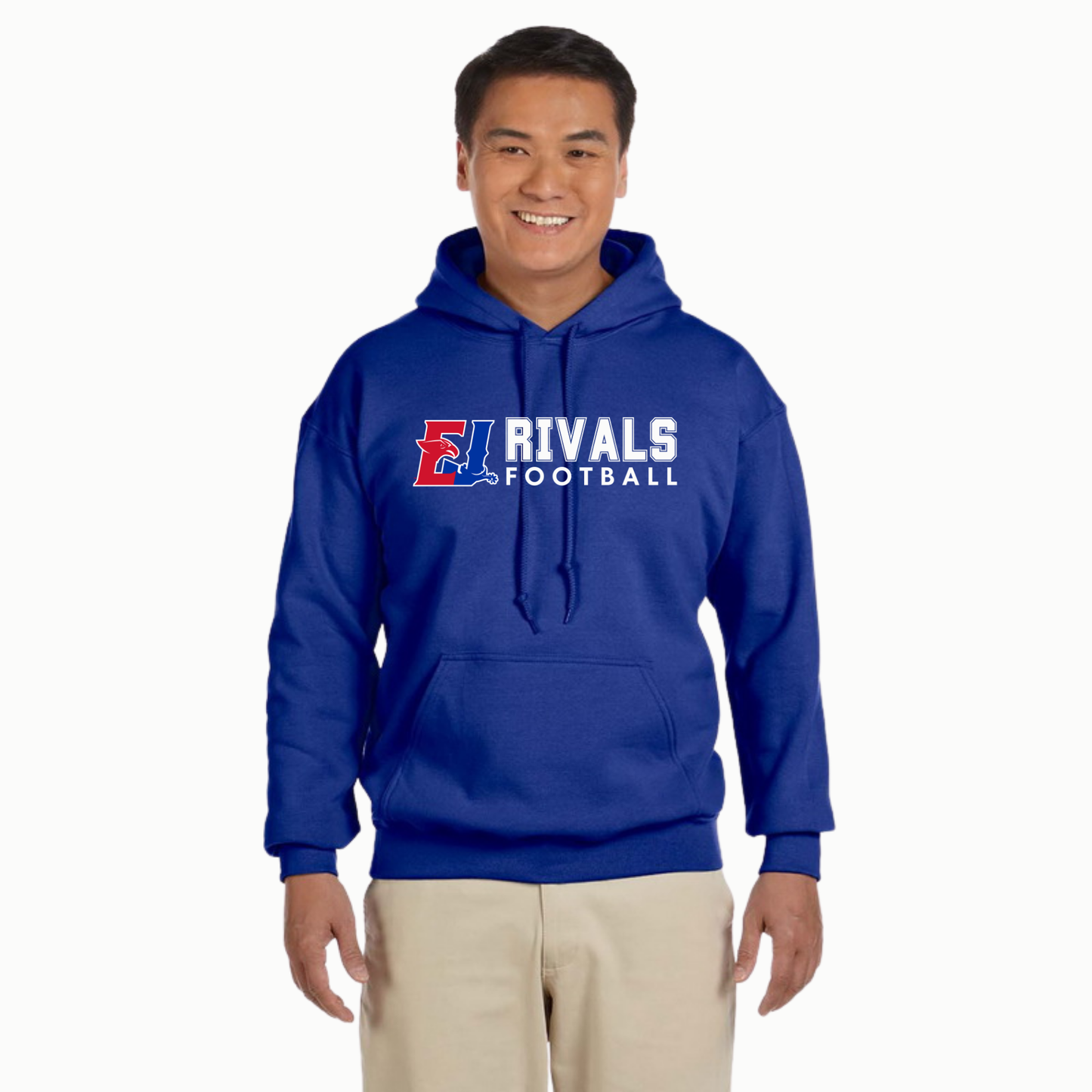 EJ Rivals Football - Cotton Hoodie