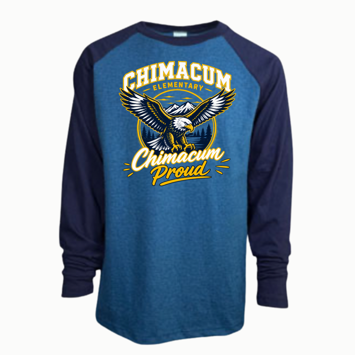 Chimacum Elementary - Two Tone Long Sleeve - Youth