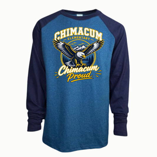 Chimacum Elementary - Two Tone Long Sleeve - Youth