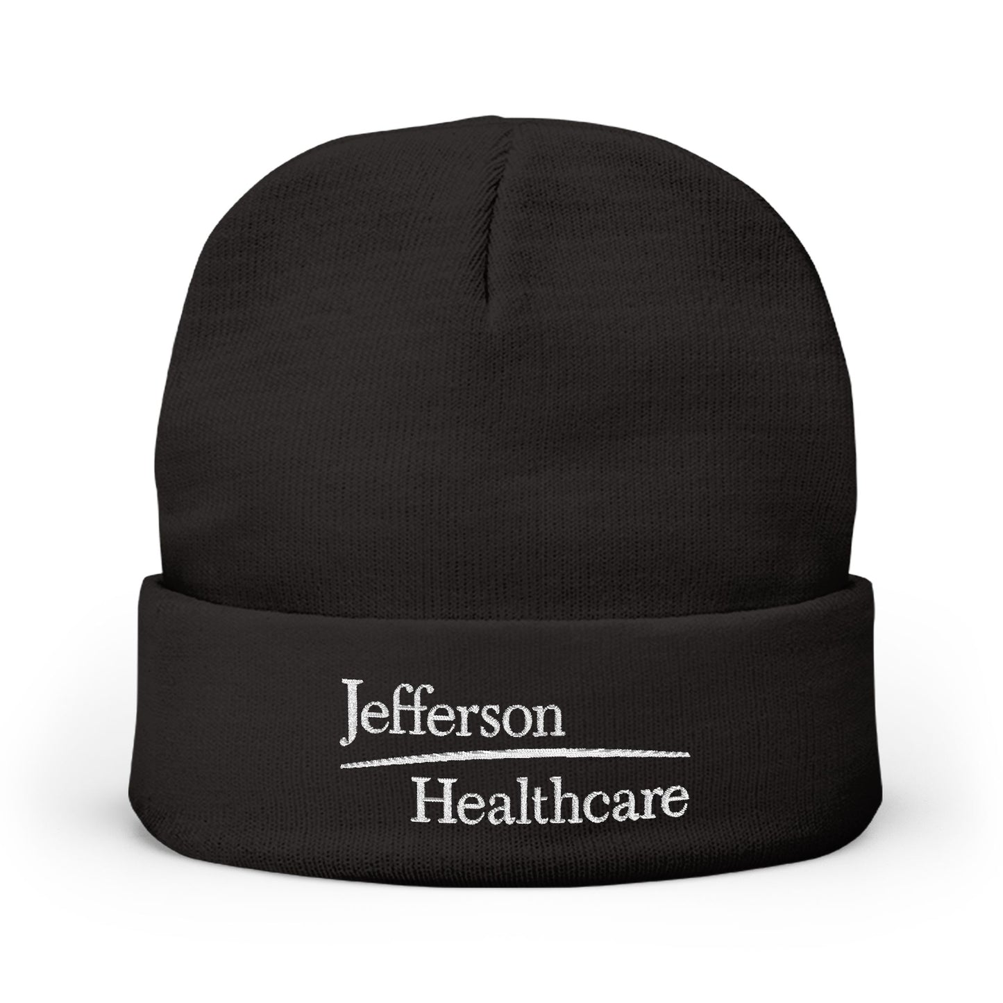 Embroidered Knit Beanie