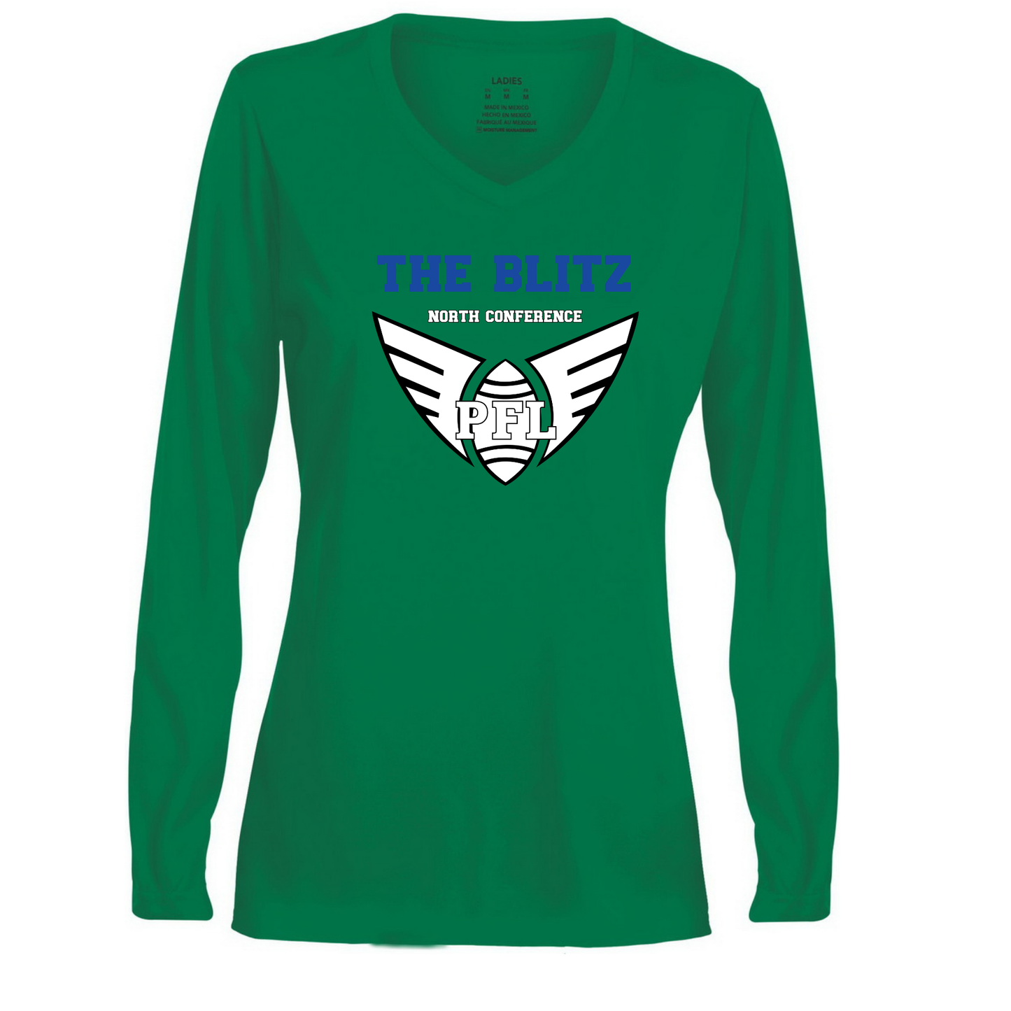 PFL Womens V Neck Team Shirt - North Conference