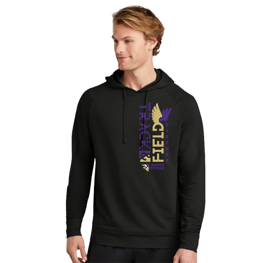 Vikings T&F  - Sport-Wick Fleece Hooded Pullover - Mens