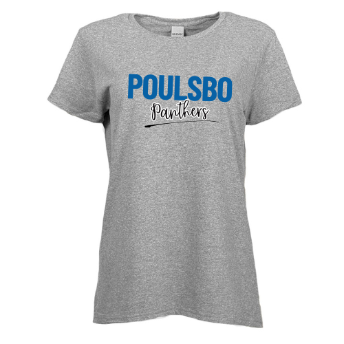 Poulsbo Panther - Softstyle Womens tshirt