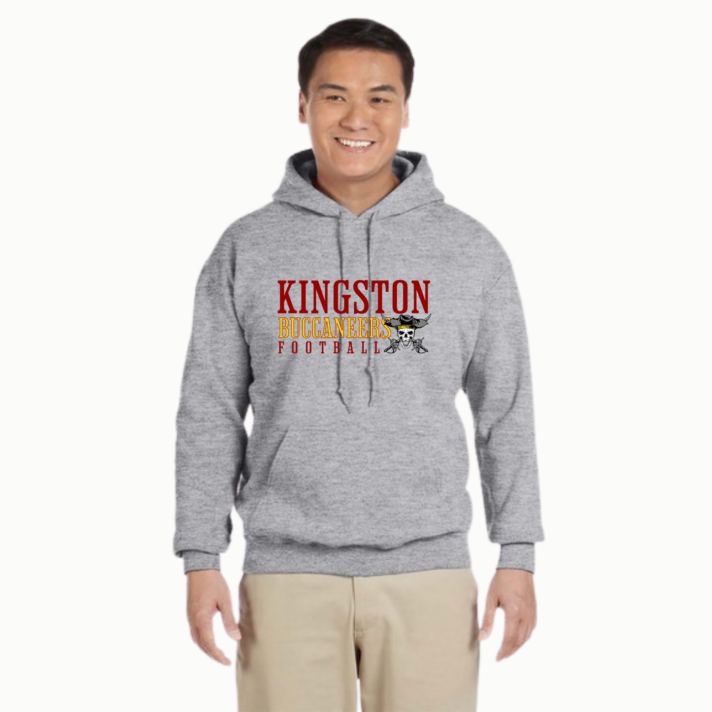 Kingston Bucs Football - Cotton Hoodie