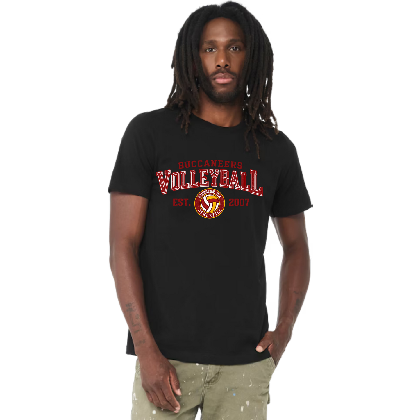 Buccaneer  Volleyball - Heavy Cotton Tshirt - Unisex