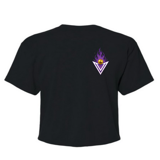 Vikings Girls Golf Crop Tshirt