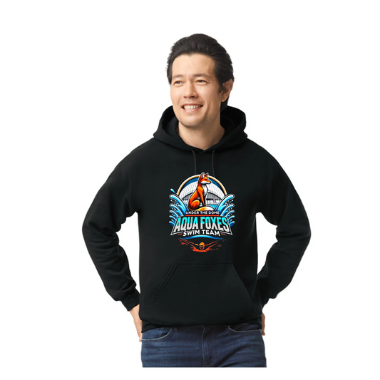 Aqua Foxes - Hoodie - Unisex