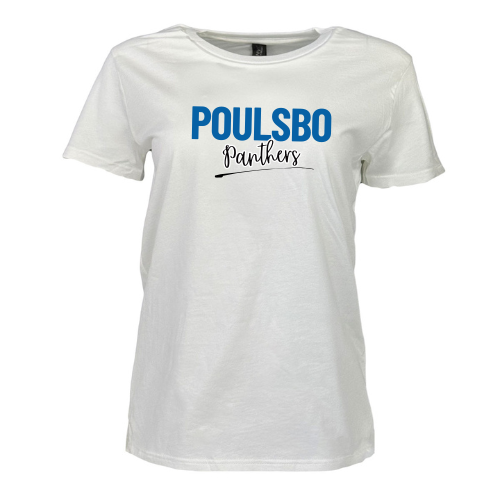 Poulsbo Panther - Softstyle Womens tshirt