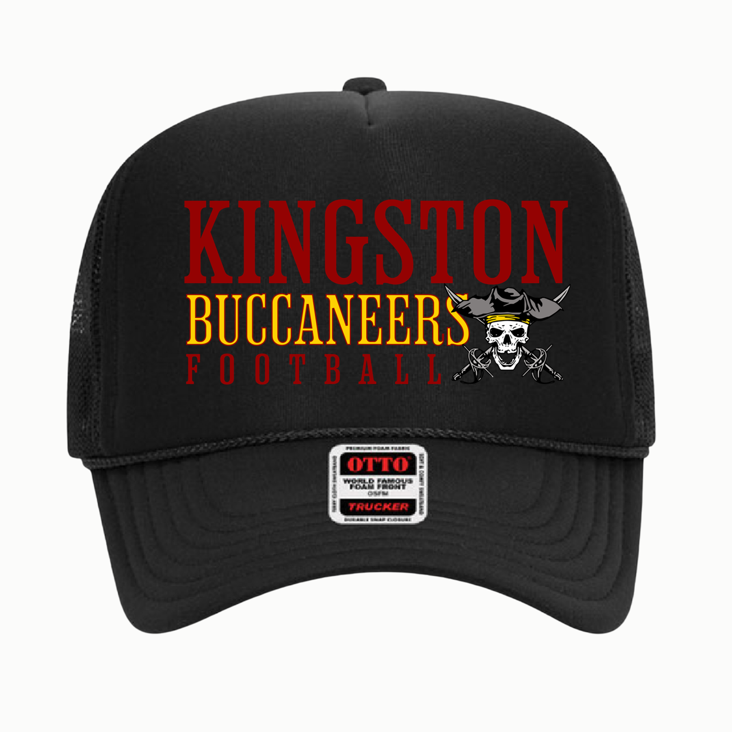 Kingston Football Foam Hat - Black - Youth & Adult