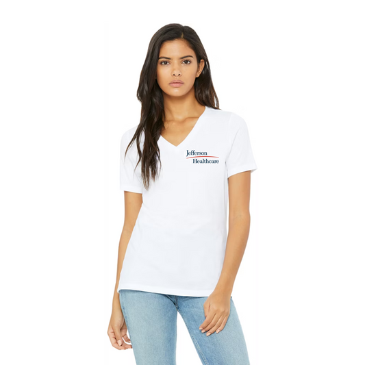 JH Women's Relaxed Jersey V-Neck T-Shirt