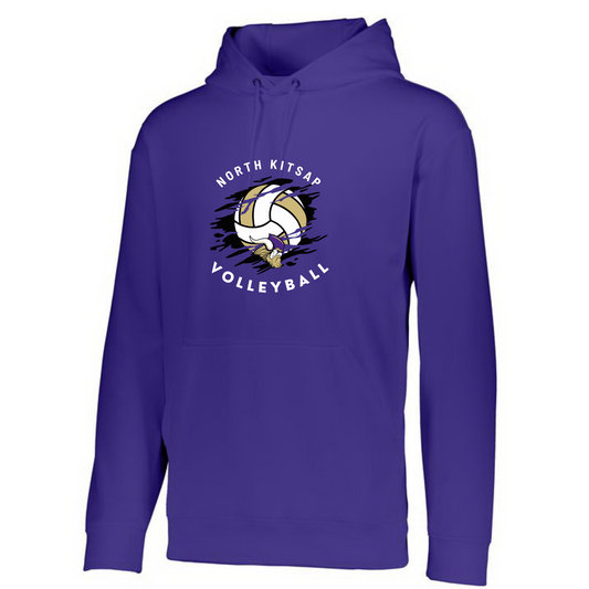 Viking Volleyball- Mens Performance Hoodie
