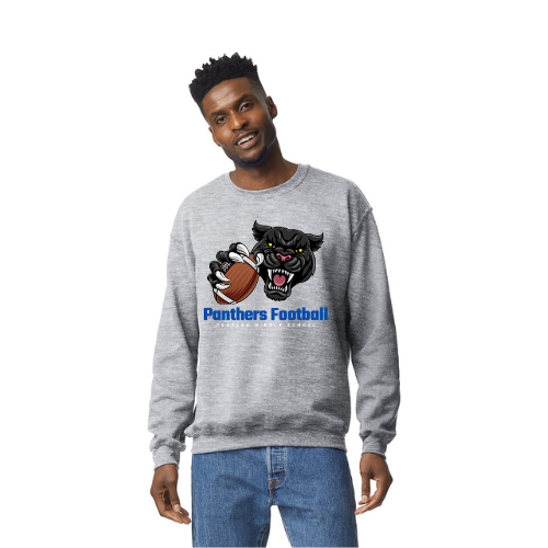 Panther Fan Football crewneck - Youth & Adult Sizes