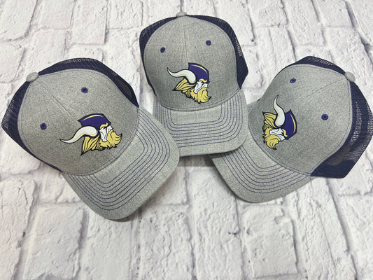 NK Viking Grey & Purple Trucker Hat