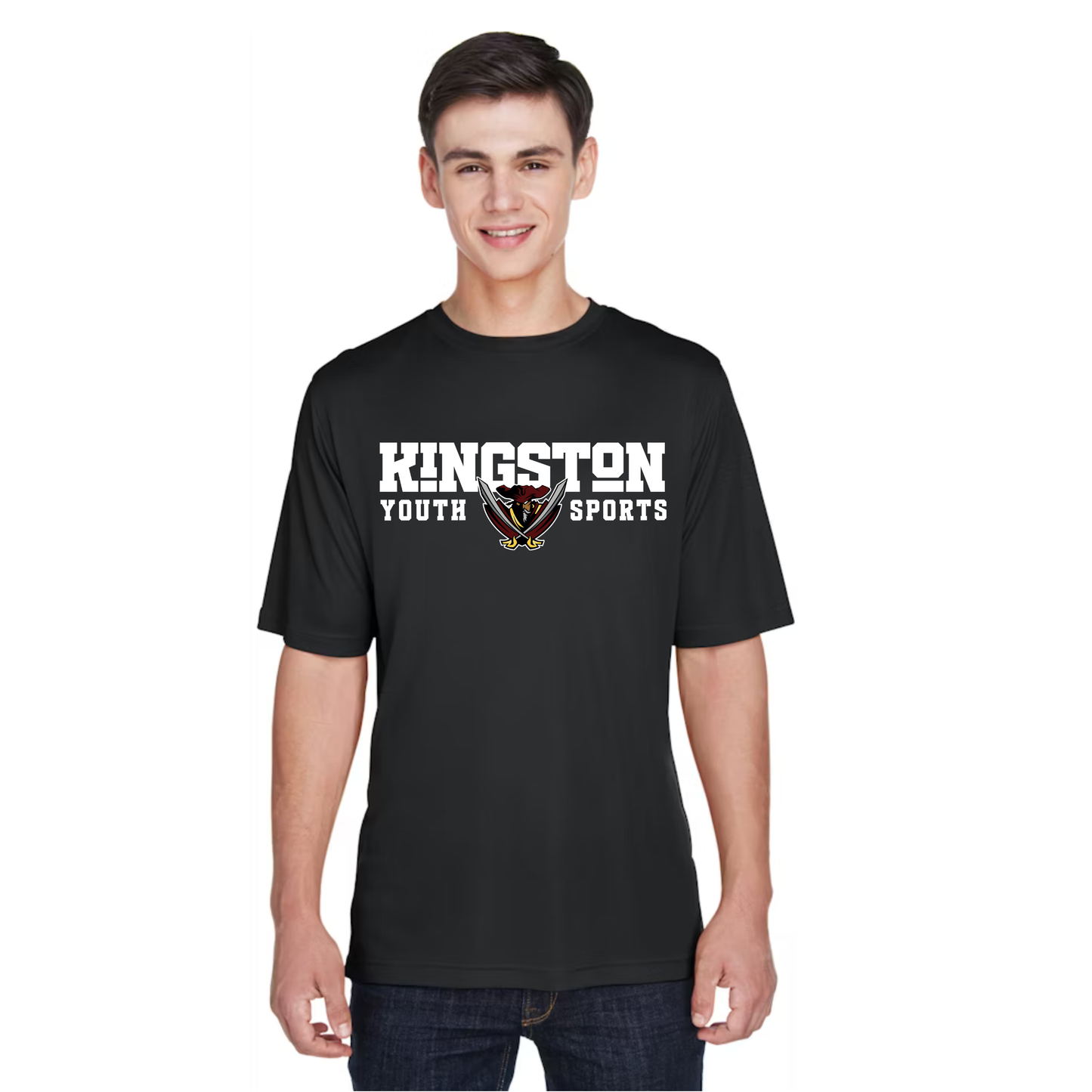 *NEW* Kingston Banner Logo - Performance Short Sleeve Tshirt - Mens