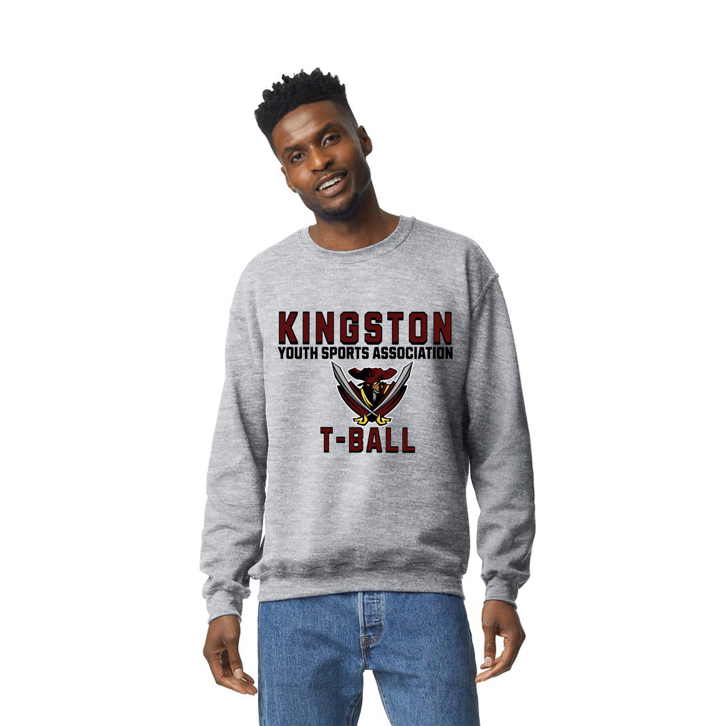 *NEW* Kingston Essential Crewneck - T-Ball  (unisex)