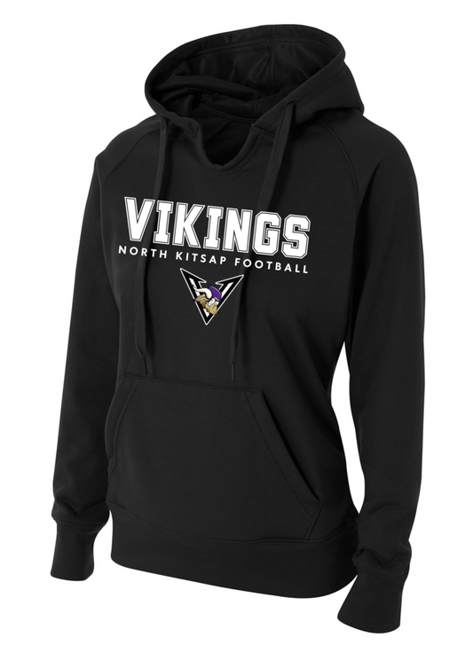Vikings Football - Tech Fleece Womens Hoodie
