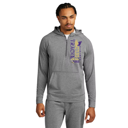 Vikings T&F - Sport-Wick Stretch 1/2-Zip Hoodie - Mens