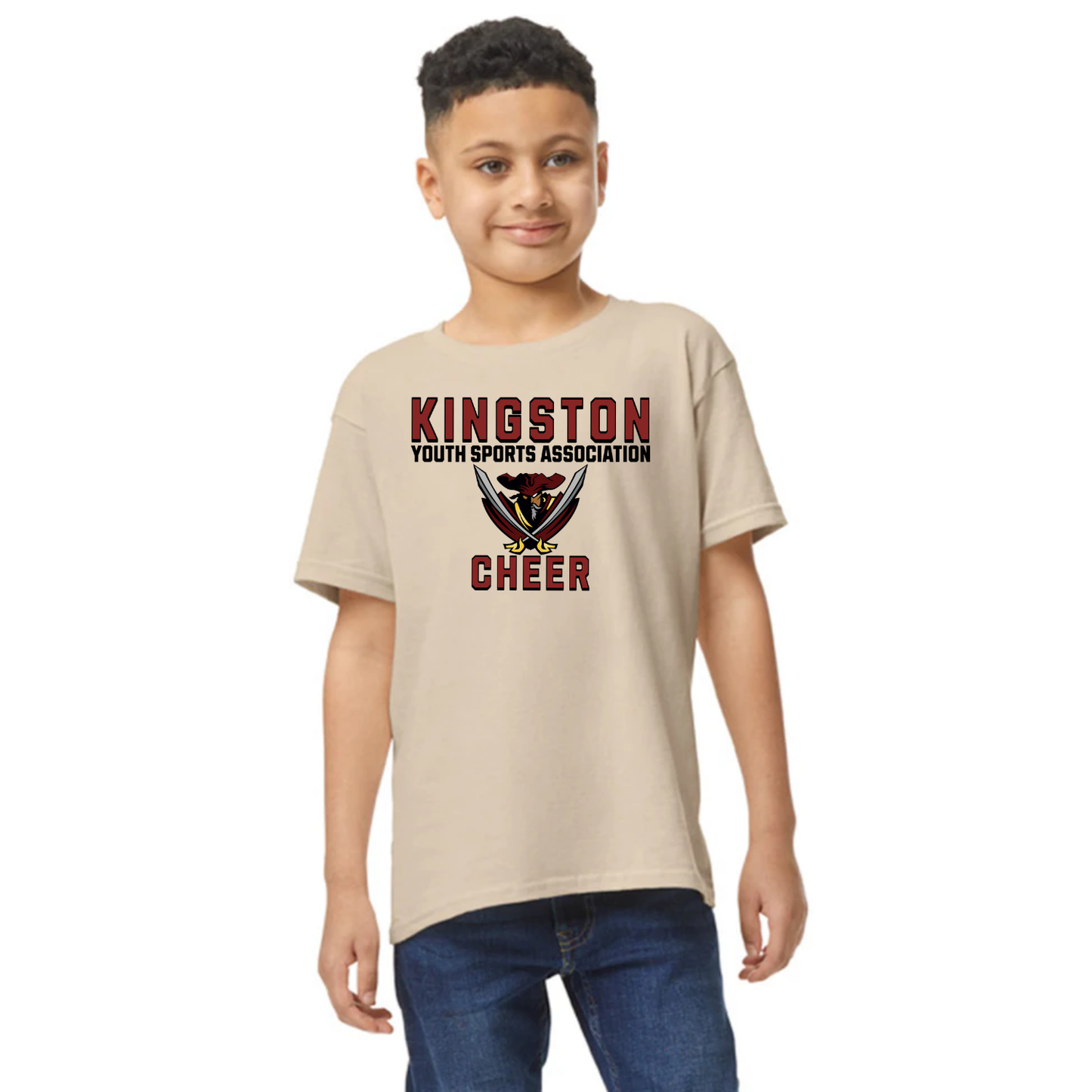 Kingston Essential T-shirt (Youth) - Cheer