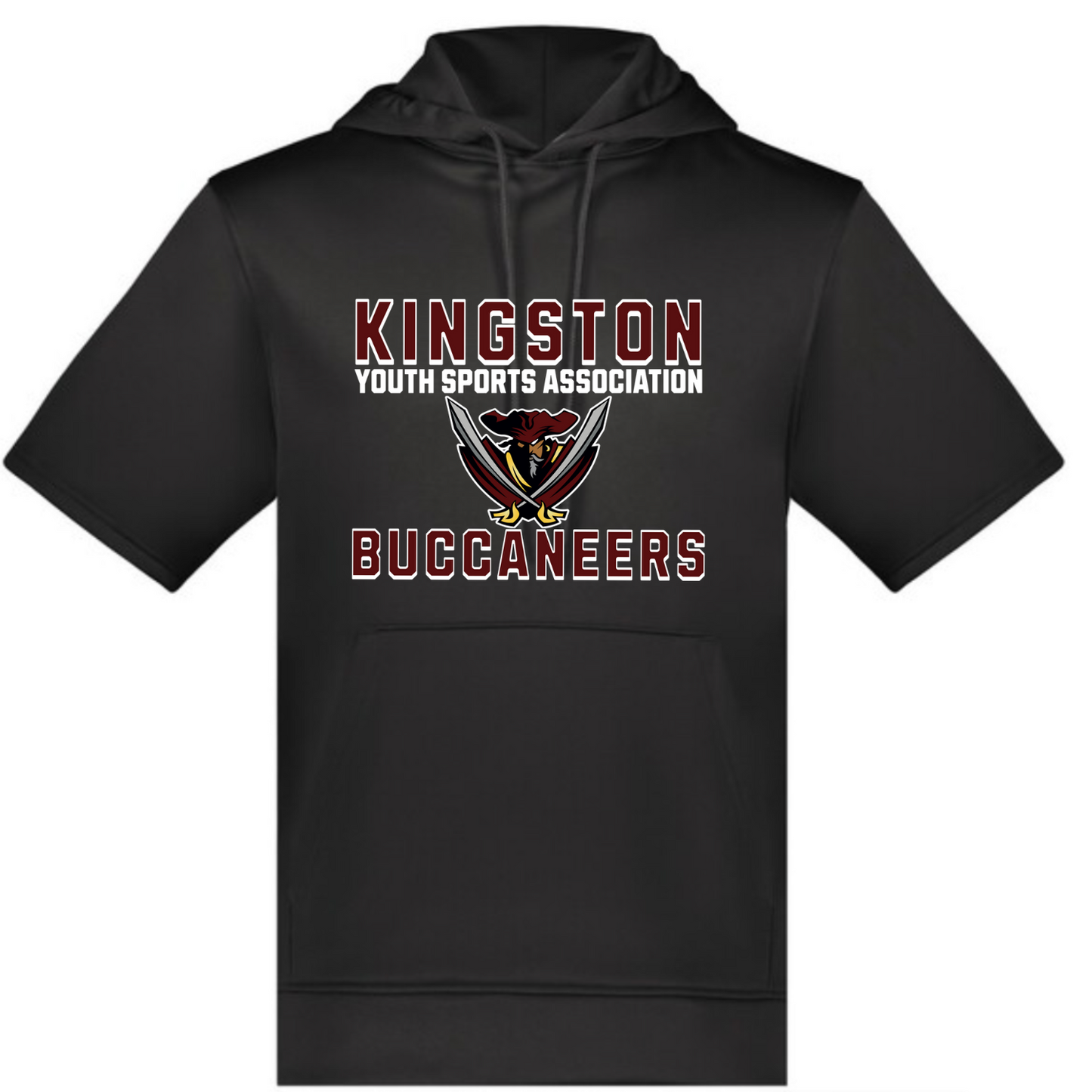 Kingston Essentials Fleece Short Sleeve Hoodie
